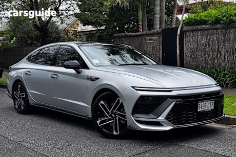 Silver 2025 Hyundai Sonata Sedan N Line