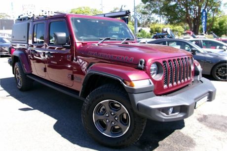 Red 2021 Jeep Gladiator Dual Cab Utility Rubicon (4X4)