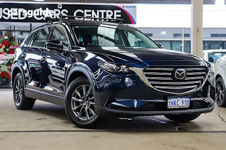 Blue 2021 Mazda CX-9 Wagon Touring (Fwd)