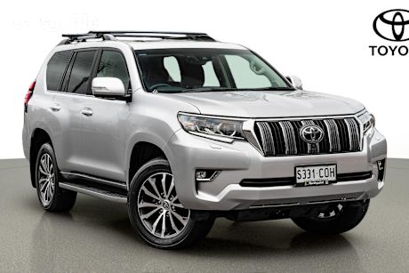 Silver 2022 Toyota Landcruiser Prado Wagon Kakadu