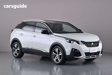 White 2018 Peugeot 3008 Wagon Gt Line
