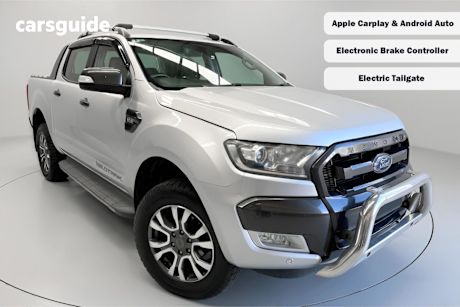 Silver 2017 Ford Ranger Dual Cab Pick-up Wildtrak 3.2 (4X4)
