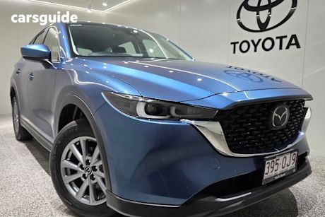 Blue 2023 Mazda CX-5 Wagon G25 Maxx Sport (Fwd)