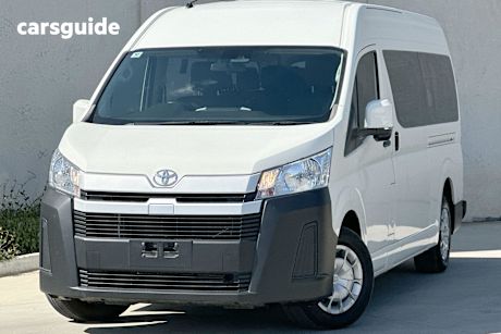 White 2019 Toyota HiAce Bus Commuter (12 Seats)