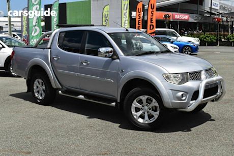 Silver 2013 Mitsubishi Triton Double Cab Utility Glx-R (4X4)