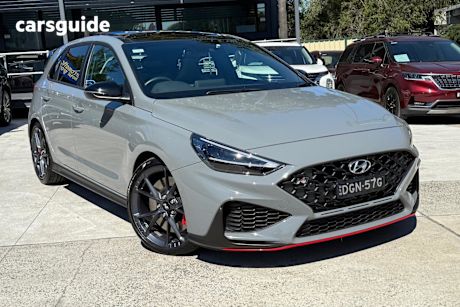 Grey 2024 Hyundai I30 Hatchback N Premium