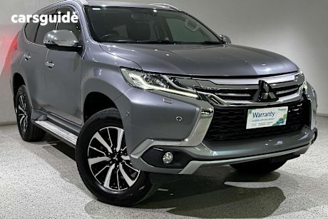 Grey 2018 Mitsubishi Pajero Sport Wagon Gls (4X4) 7 Seat