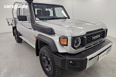 Silver 2024 Toyota Landcruiser Double Cab Chassis Lc79 Gxl + Diff Locks