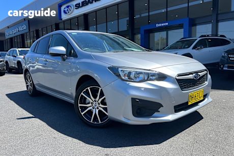 Silver 2017 Subaru Impreza Hatchback 2.0I (Awd)