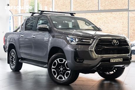 Grey 2023 Toyota Hilux Double Cab Pick Up Sr5 (4X4)