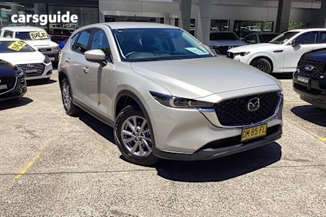 Silver 2024 Mazda CX-5 Wagon G20 Maxx (Fwd)