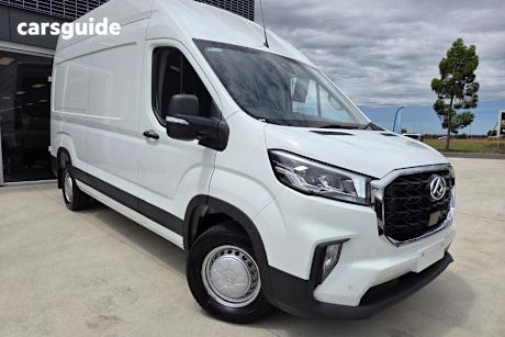 White 2025 LDV Deliver 9 Van Lwb High Roof