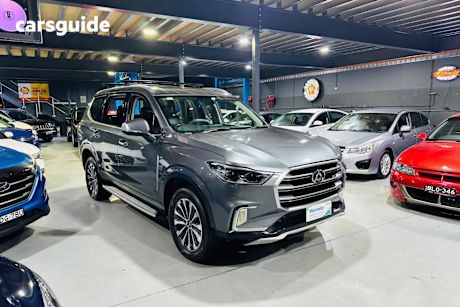 Grey 2018 LDV D90 Wagon Deluxe (4Wd) Terrain Selection