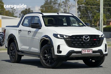 White 2025 Mazda BT-50 Dual Cab Pick-up Sp (4X4)