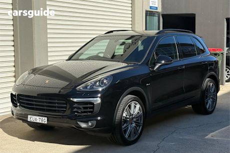 Black 2016 Porsche Cayenne Wagon Diesel