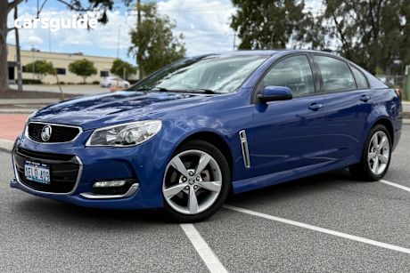 Blue 2016 Holden Commodore Sedan Sv6
