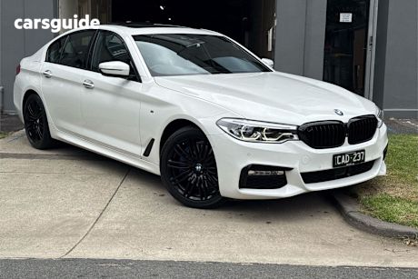 White 2017 BMW 530I Sedan M Sport