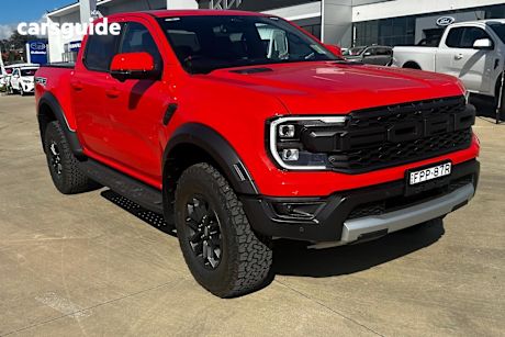 Orange 2025 Ford Ranger Double Cab Pick Up Raptor 3.0 (4X4)