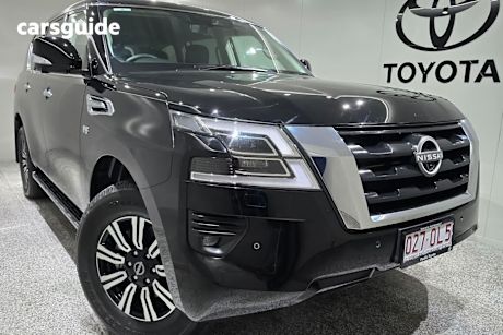 Black 2023 Nissan Patrol Wagon Ti (4X4)