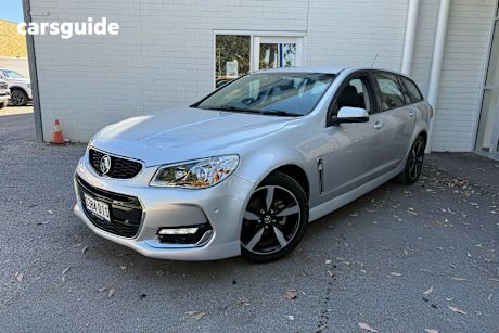 Silver 2017 Holden Commodore Sportswagon Sv6