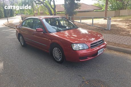 Red 1999 Subaru Liberty Sedan Gx (Awd)