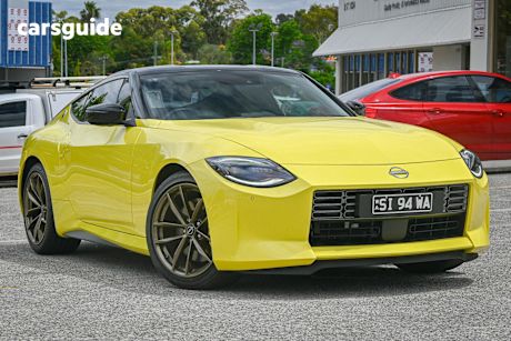 Yellow 2022 Nissan Z Coupe Proto