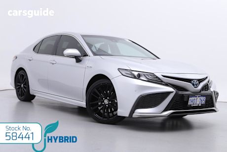 Silver 2022 Toyota Camry Sedan Sx Hybrid