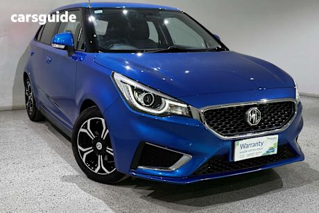 Blue 2021 MG MG3 Hatchback Excite (With Navigation)