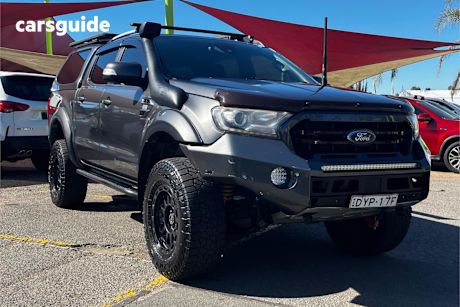 Grey 2018 Ford Ranger Double Cab Pick Up Wildtrak 3.2 (4X4)