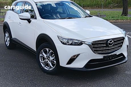 White 2023 Mazda CX-3 Wagon Maxx Sport (Fwd)