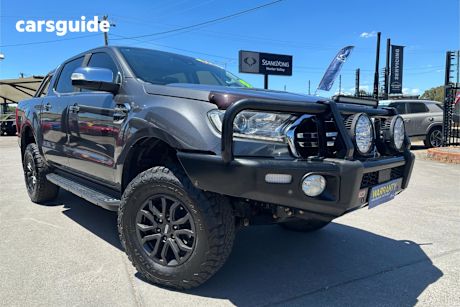 Grey 2018 Ford Ranger Double Cab Pick Up Xlt 3.2 (4X4)