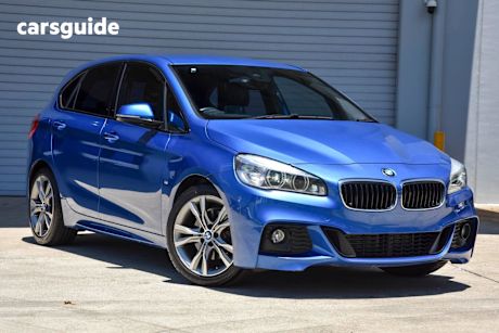 Blue 2015 BMW 220I Wagon Active Tourer Sport Line