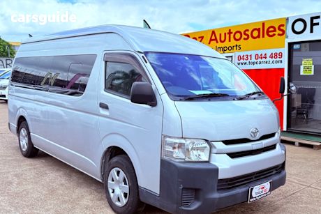 Silver 2017 Toyota HiAce Van Slwb