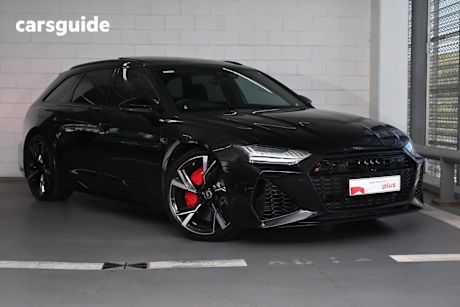 Black 2022 Audi RS6 Wagon Avant 4.0 Tfsi Quattro Mhev