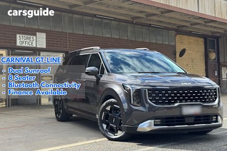 Grey 2024 Kia Carnival Wagon Gt-Line