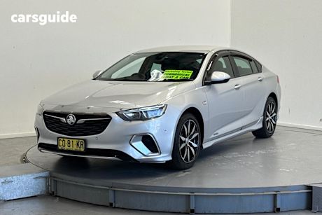 Silver 2018 Holden Commodore Sportswagon Rs