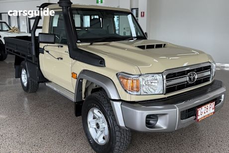 Beige 2023 Toyota Landcruiser Cab Chassis Lc79 Gxl