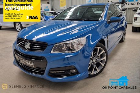 Blue 2013 Holden Commodore Sedan Ss-V