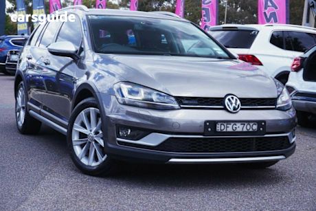 Grey 2016 Volkswagen Golf Wagon Alltrack 132 Tsi