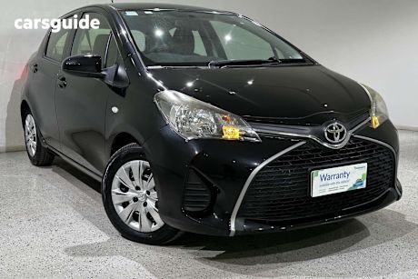 Black 2016 Toyota Yaris Hatchback Ascent