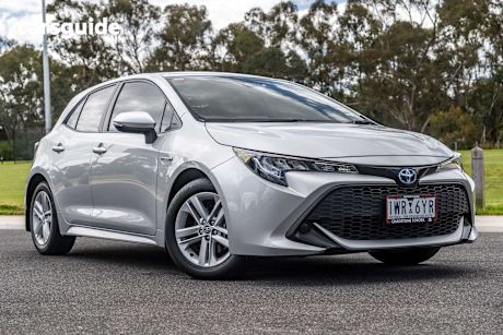 Silver 2022 Toyota Corolla Hatchback Ascent Sport Hybrid