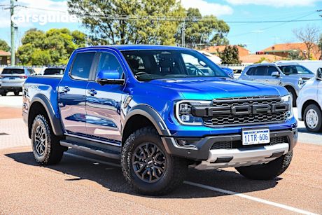 Blue 2024 Ford Ranger Double Cab Pick Up Raptor 3.0 (4X4)