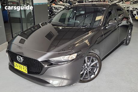 Grey 2020 Mazda 3 Hatchback G20 Evolve