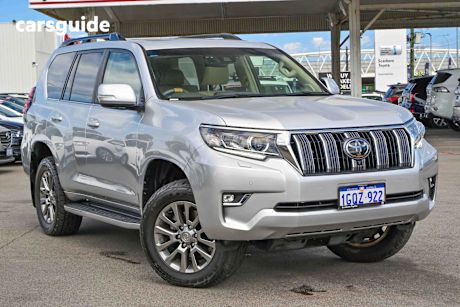 Silver 2018 Toyota Landcruiser Prado Wagon Kakadu (4X4)