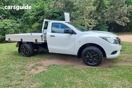 White 2016 Mazda BT-50 Cab Chassis Xt (4X2)