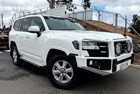 White 2022 Toyota Landcruiser Wagon Lc300 Gxl (4X4)