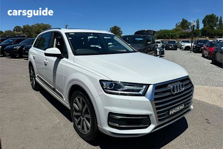 White 2017 Audi Q7 Wagon 3.0 Tdi Quattro (160Kw)