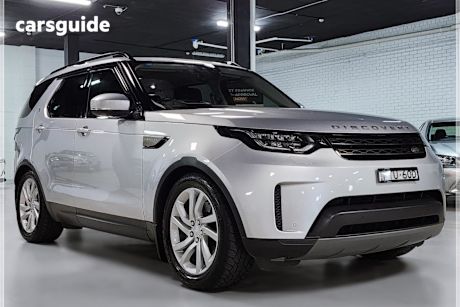 Silver 2017 Land Rover Discovery Wagon Td6 First Edition