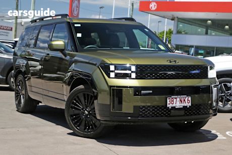 Green 2025 Hyundai Santa FE Wagon Hev (Awd)