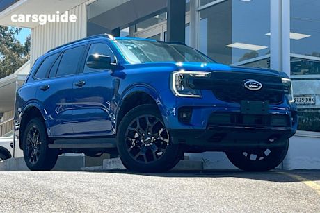 Blue 2025 Ford Everest Wagon Sport (Rwd)